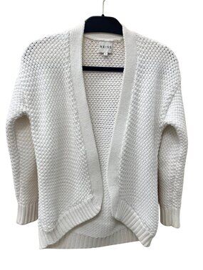 Reiss Women’s Chunky Knit Open Front Cardigan – Size XS